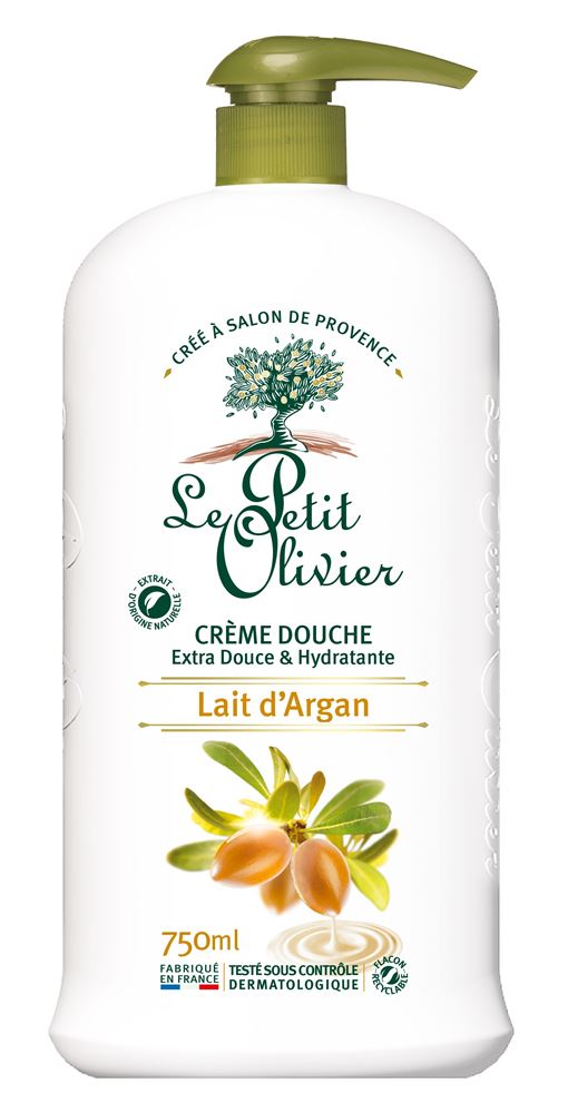 Image of Le Petit Olivier Duschcreme Arganmilch Hypoallergen Fl 750 ml