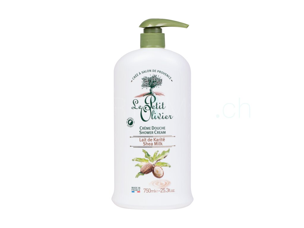 Le Petit Olivier crema doccia al latte di karité ipoallergenica fl 750 ml