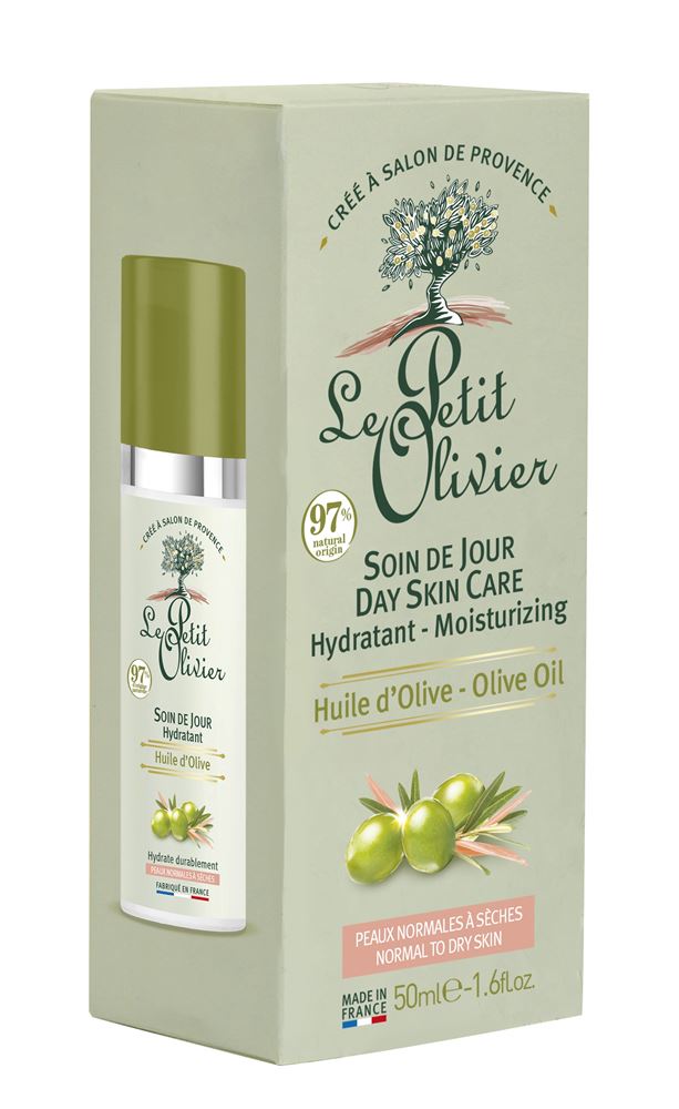Le Petit Olivier soin de jour hydratation intense avec huile d