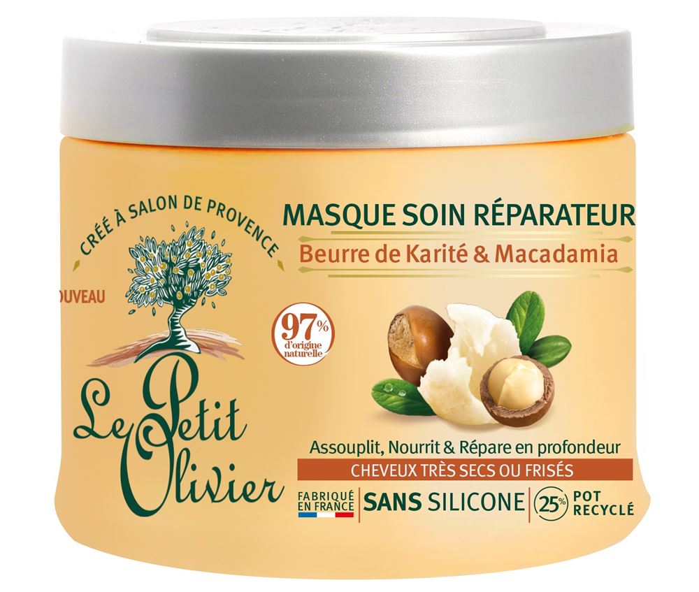 Image of Le Petit Olivier Haarmaske Sheabutter & Macadamia Fl 330 ml