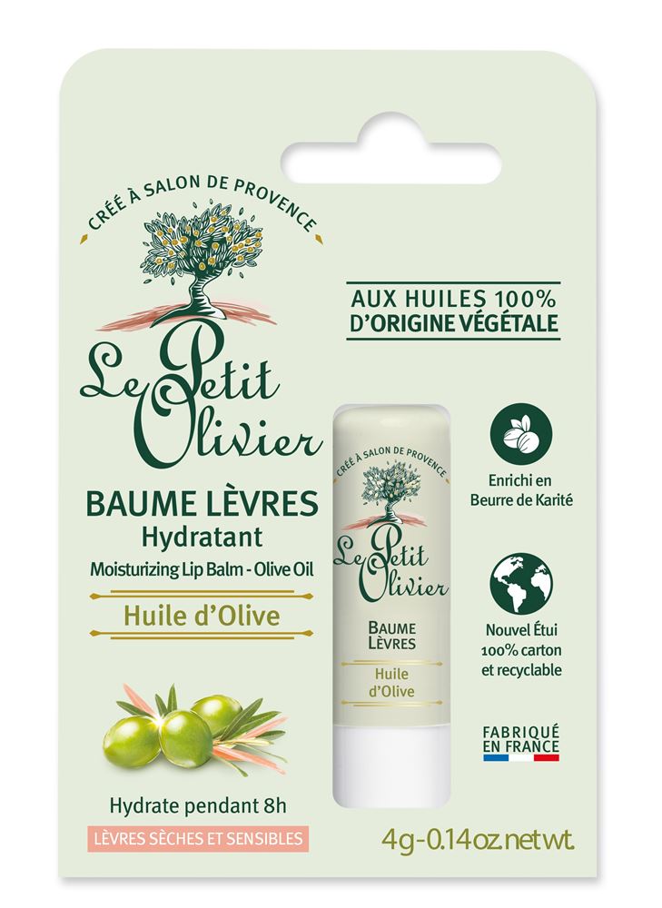 Le Petit Olivier baume lèvres hydratant huile d'olive 4 g