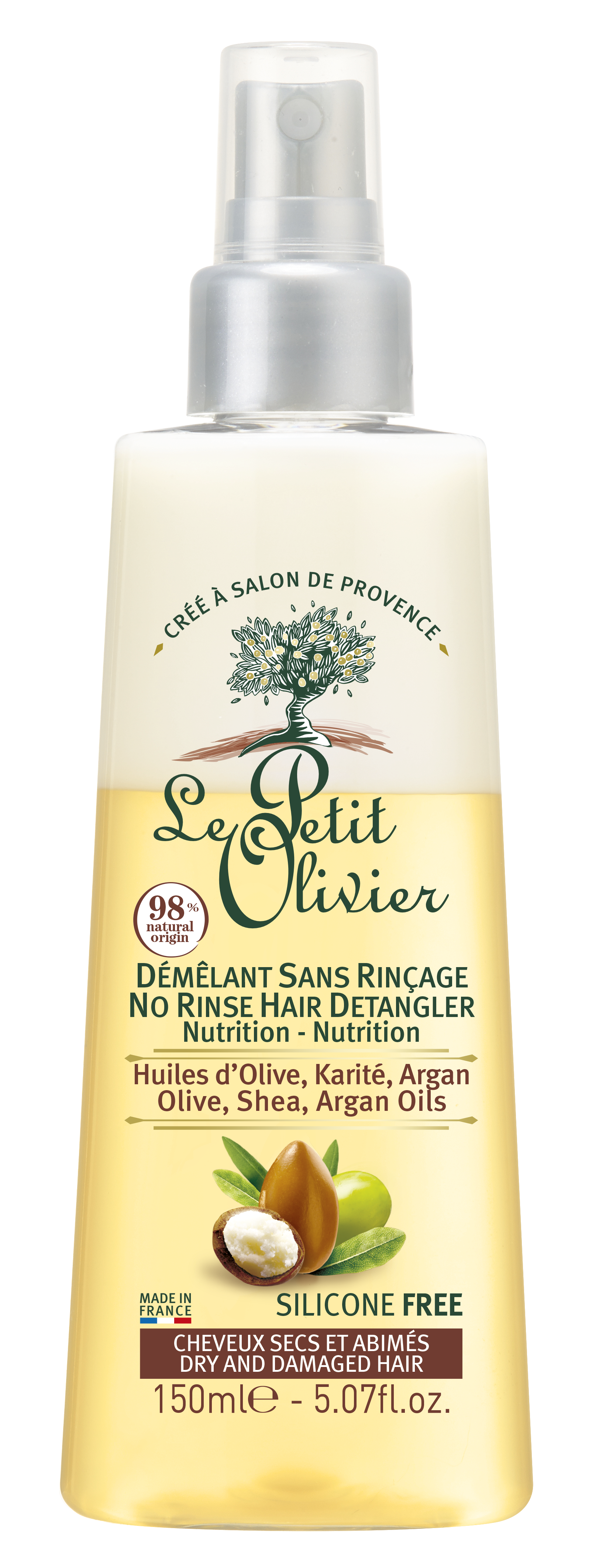 Le Petit Olivier Démêlant sans rinçage Soin Nutrition 150 ml