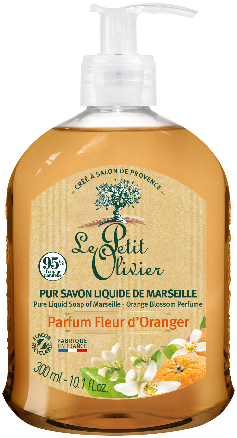 Le Petit Olivier savon liquide fleur d'oranger 300 ml