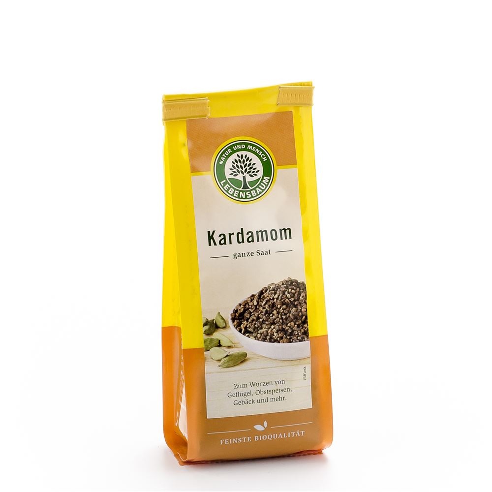 Lebensbaum Kardamom grün ganz geschält 50 g