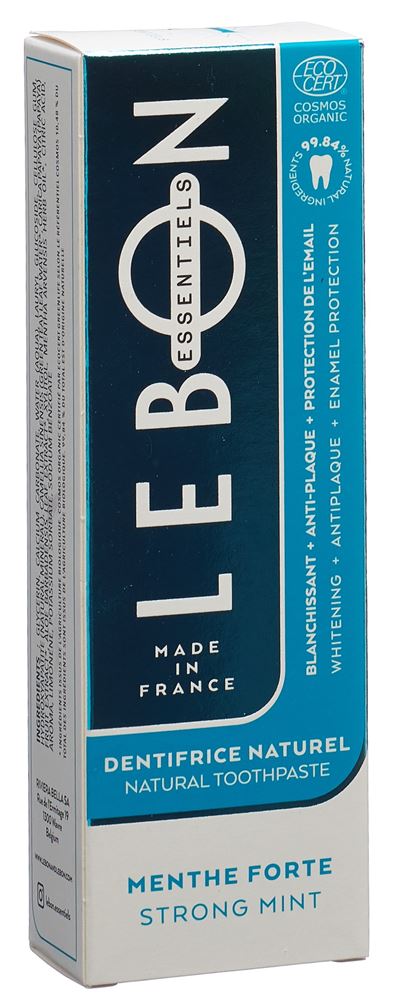 Image of Lebon Essentiels Zahnpasta starke Minze Bio Tb 80 ml