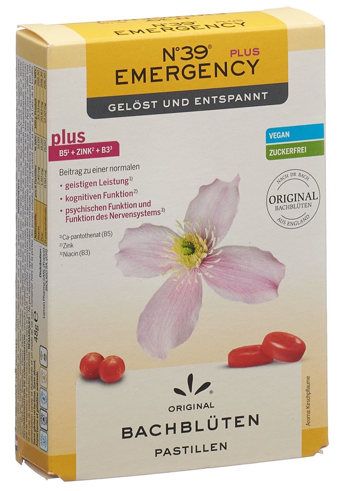 Image of Lemon Pharma Dr Bach Pastillen Notfall Ds 48 g