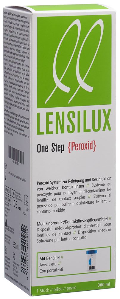 Image of Lensilux One Step Perox Platin +Katalysator Behälter Fl 360 ml