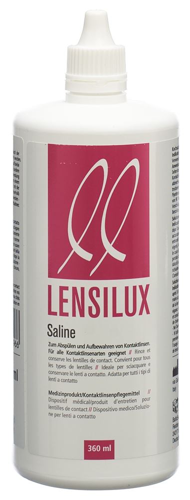 Lensilux Solution saline fl 360 ml