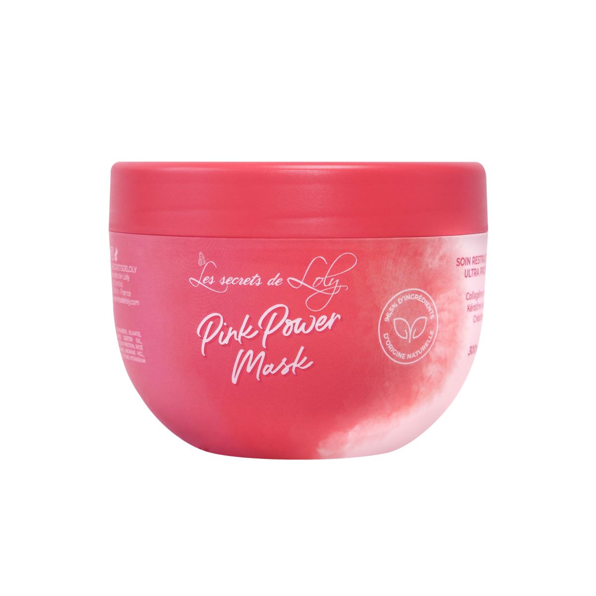 Les Secrets de Loly Pink Power Mask Topf 300 ml