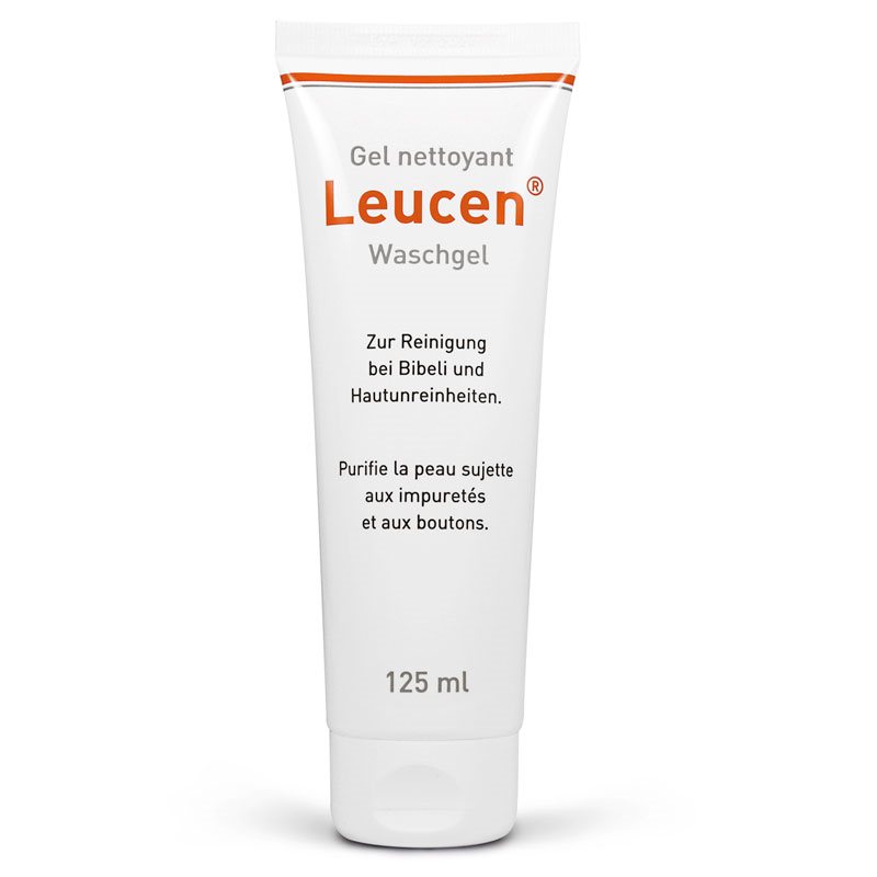 Leucen Waschgel unreine Haut Tb 125 ml