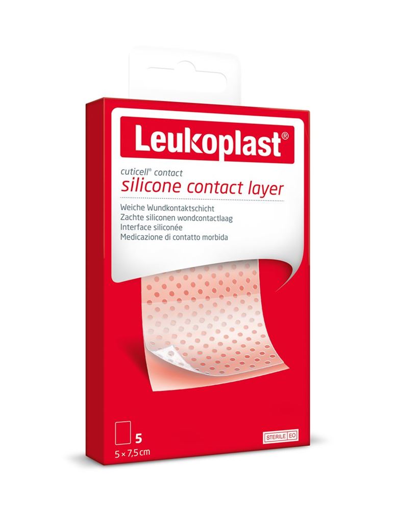 Image of Leukoplast Cuticell Contact 5x7.5cm 5 Stk