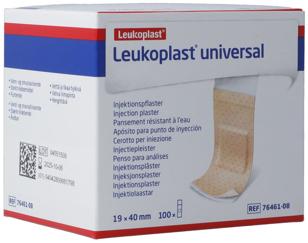 Image of Leukoplast Universal Injektionspflaster 19x40mm 100 Stk