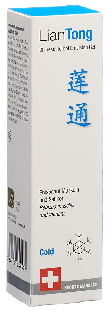 Image of LianTong Chinese Herbal Emulsion Gel Cold Disp 75 ml