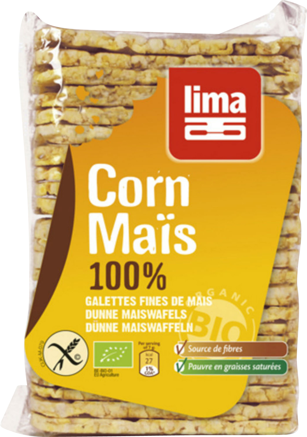 Image of Lima Maiswaffeln dünn 140 g