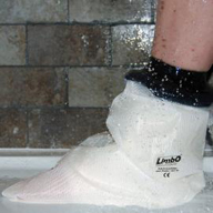Limbo Protection de douche 33cm pied < 46 pour adultes étanche
