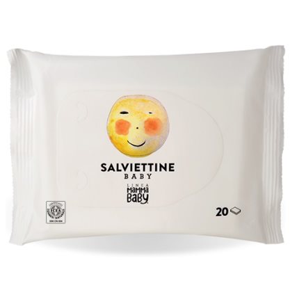 Linea Mamma Baby Baby Feuchttücher 20 Stk