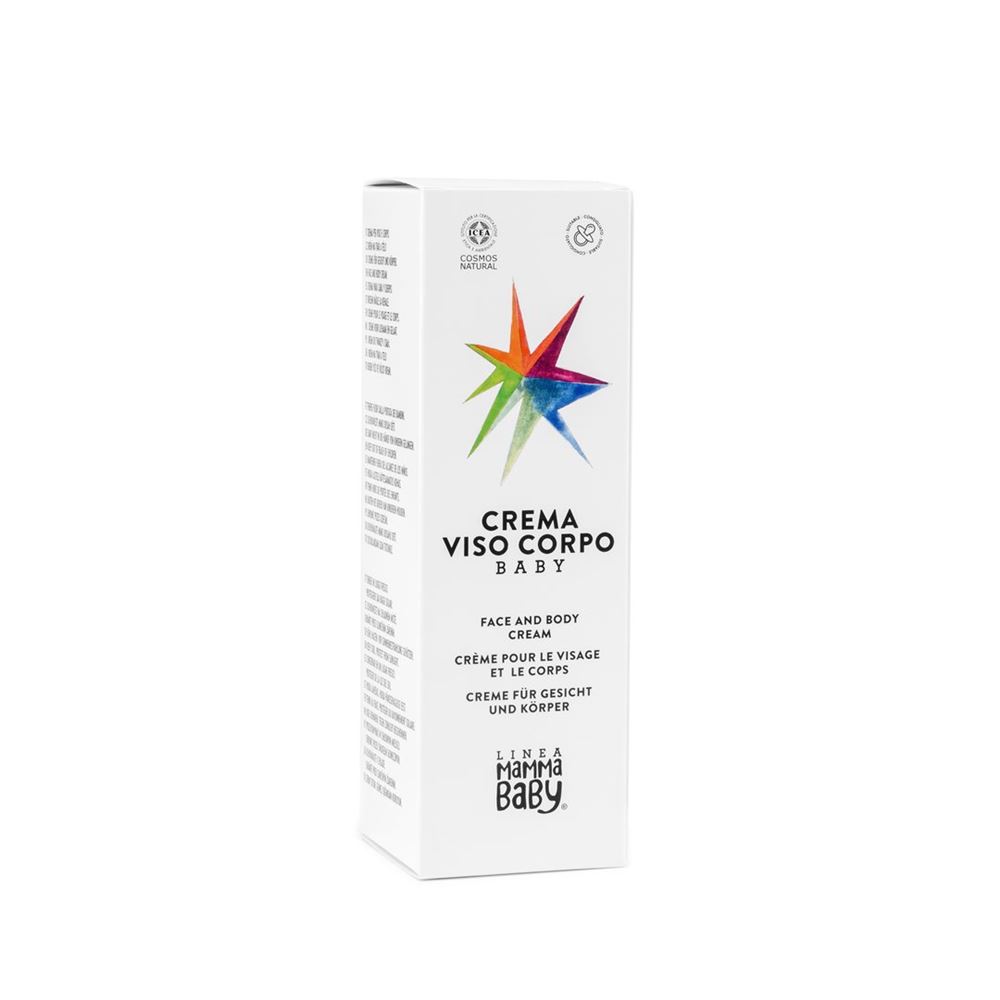 Linea Mamma Baby Creme für Gesicht und Körper Cosmos Natural Tb 100 ml