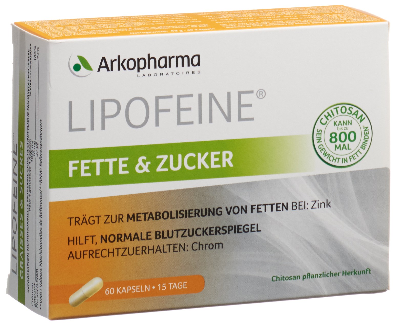 Lipofeine Fette & Zucker Kaps 60 Stk