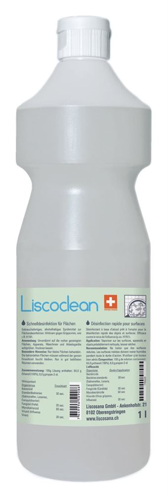Liscoclean Flächendesinfektion Fl 1 lt