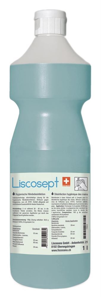 Liscosept désinfectant des mains fl 1000 ml