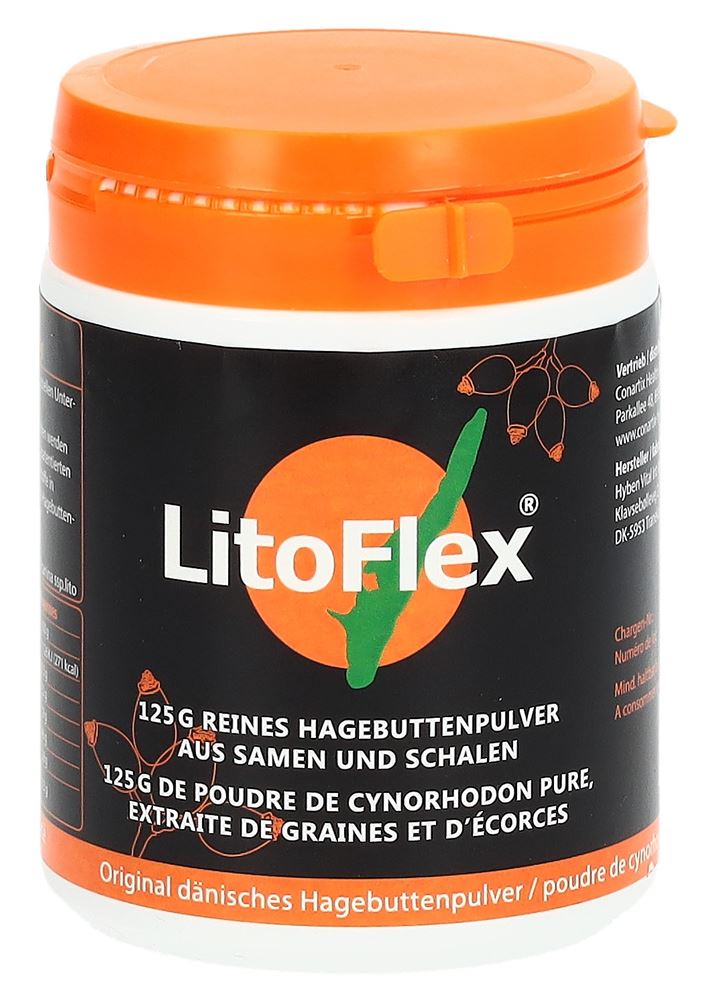 Image of LitoFlex original dänisches Hagenbuttenpulver Ds 125 g