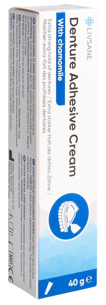 Livsane Crème adhésive pour prothèses dentaires tb 40 g
