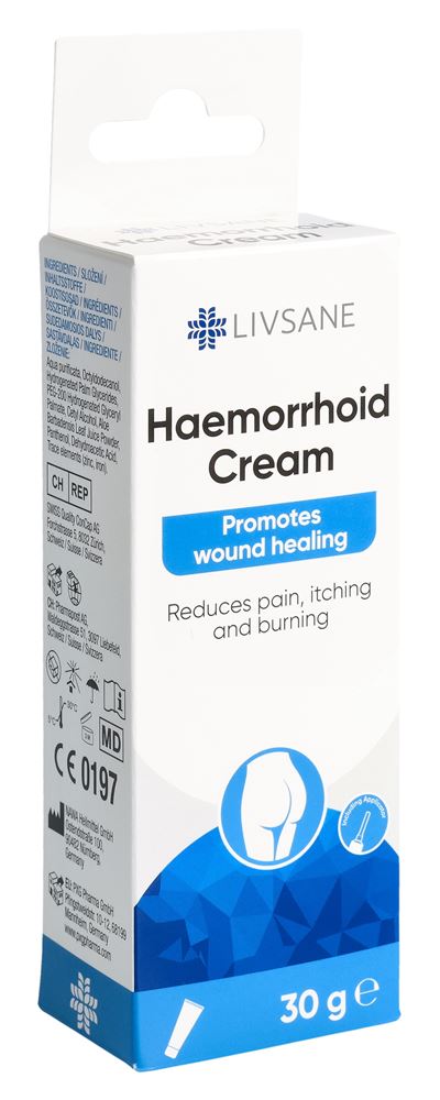 Livsane hémorroïdes crème avec applicateur tb 30 g