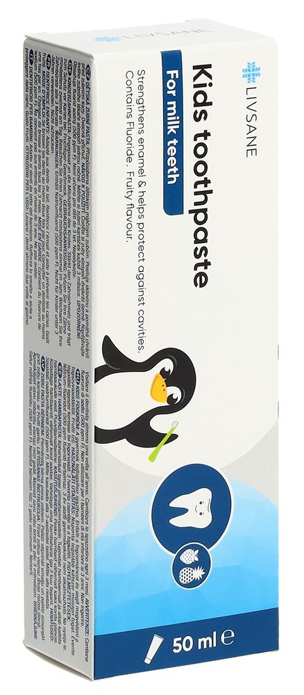 Image of Livsane Kinderzahnpasta für Milchzähne Tb 50 ml