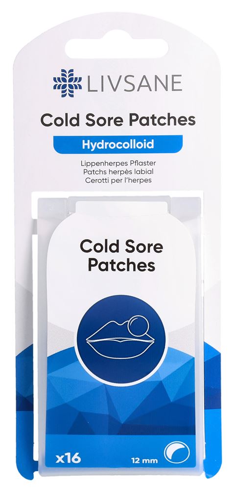 Livsane Lippenherpes-Pflaster 16 Stk
