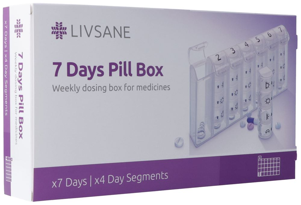 Livsane Pill Box