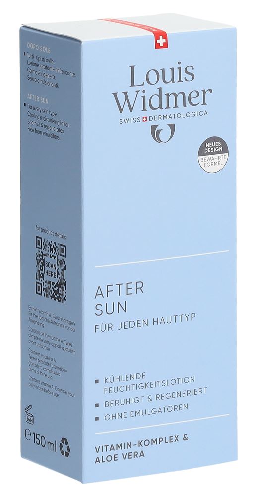 Louis Widmer After Sun parfumiert 150 ml