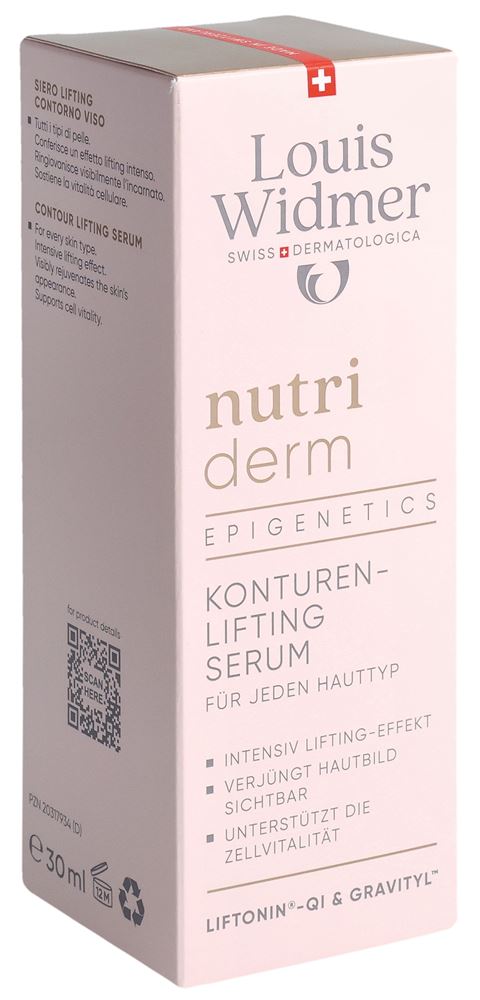 LOUIS WIDMER Nutriderm Epigenetik Konturenlifitung Serum: product photo