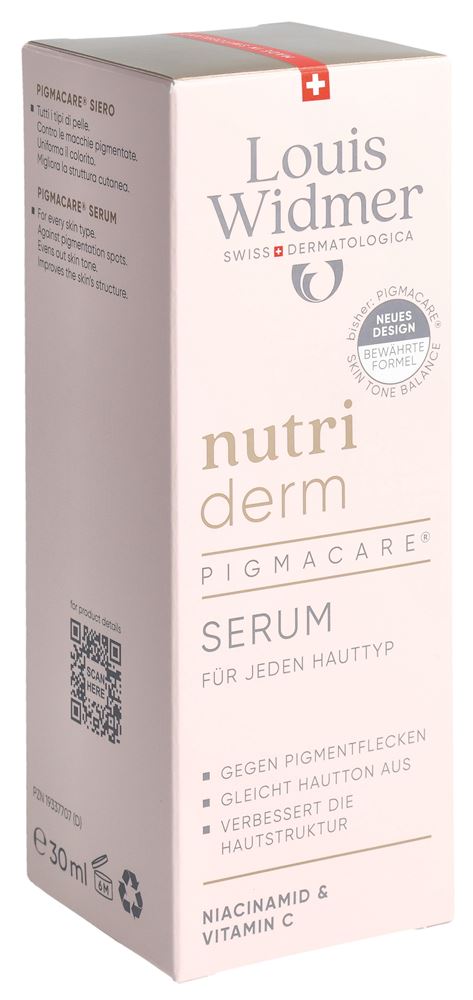 Louis Widmer Nutriderm Pigmacare Serum parfumiert 30 ml