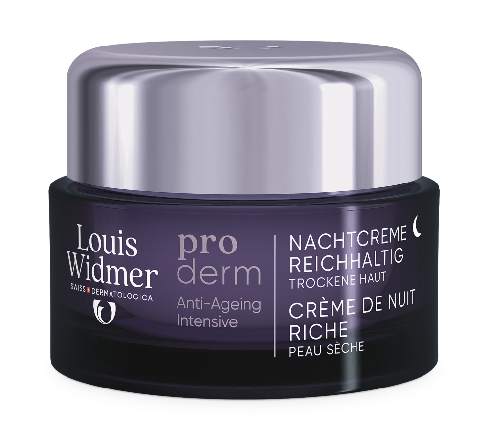 Louis Widmer Proderm Nachtcreme reichhaltig parfumiert 50 ml