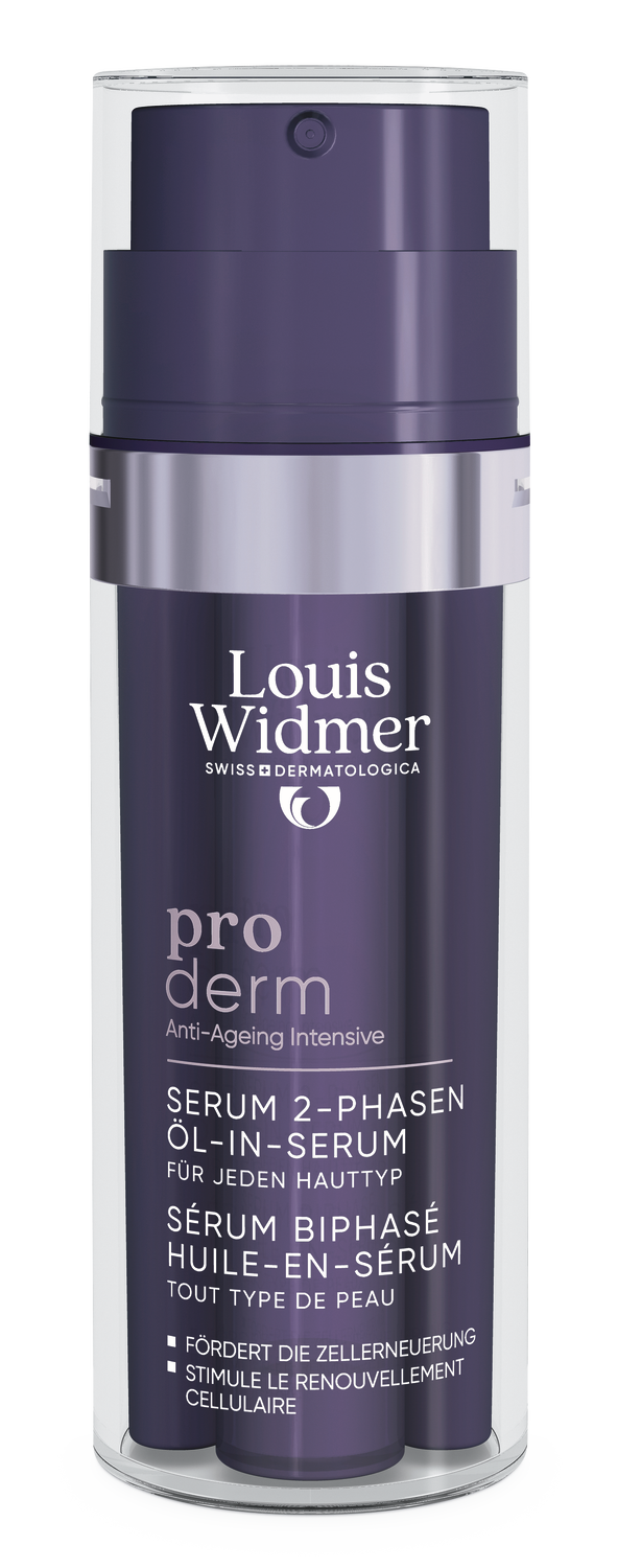 Louis Widmer Proderm Serum 2-Phasen Öl-in-Serum parfumiert 35 ml