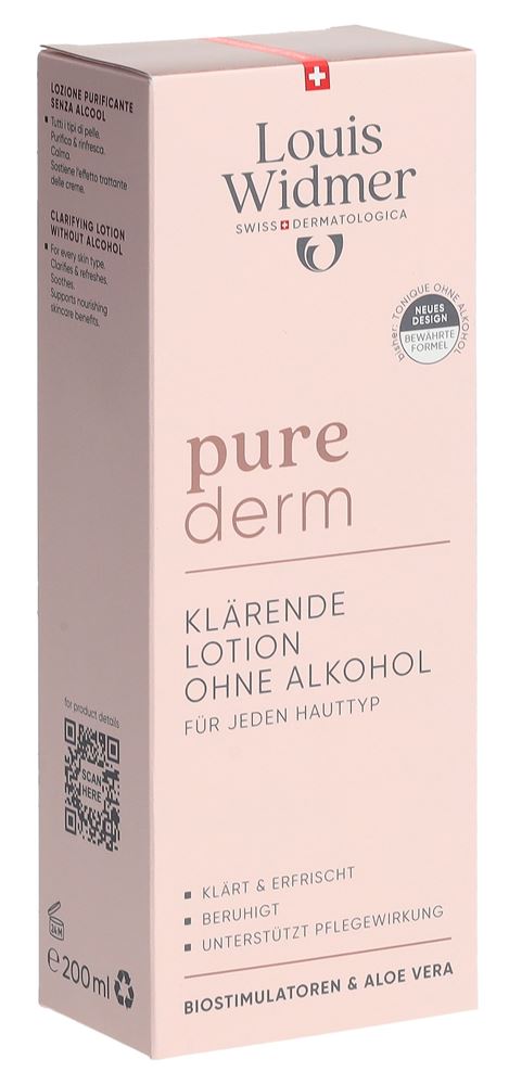 LOUIS WIDMER Purederm klärende Lotion: product photo