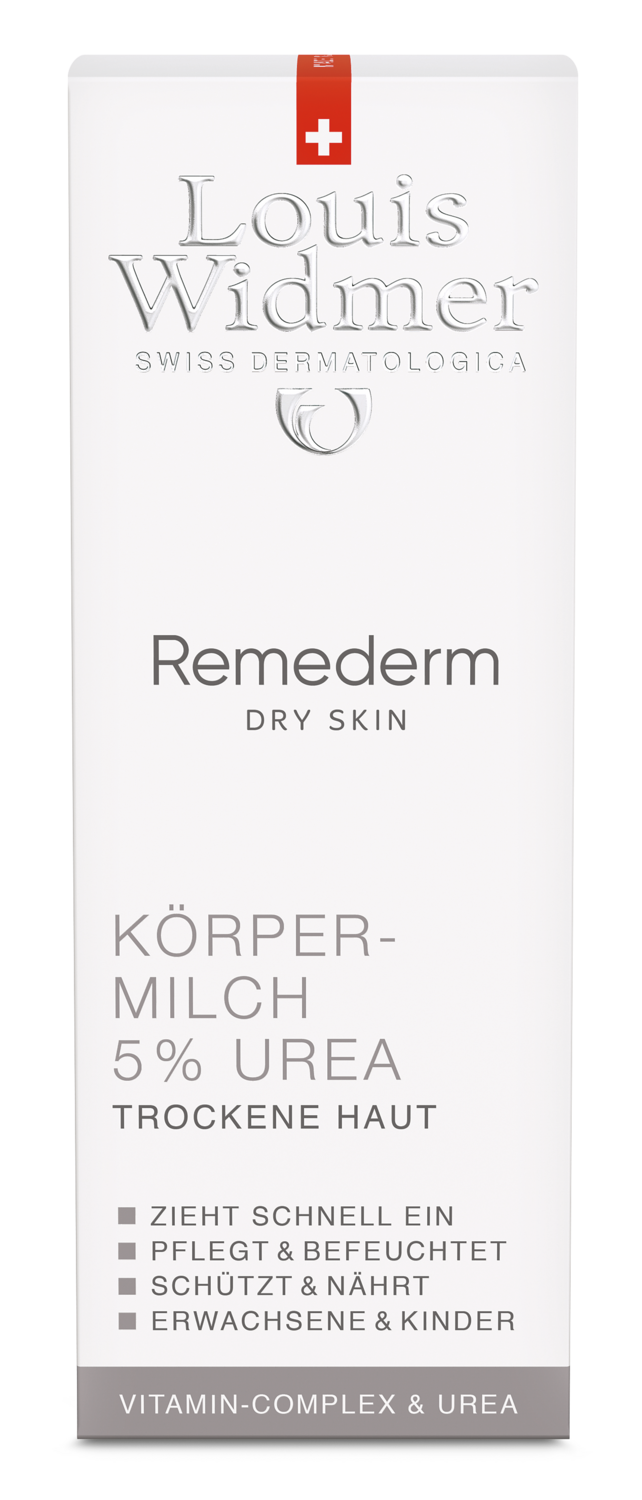 Louis Widmer Remederm lait pour le corps 5% urée parfumé 200 ml