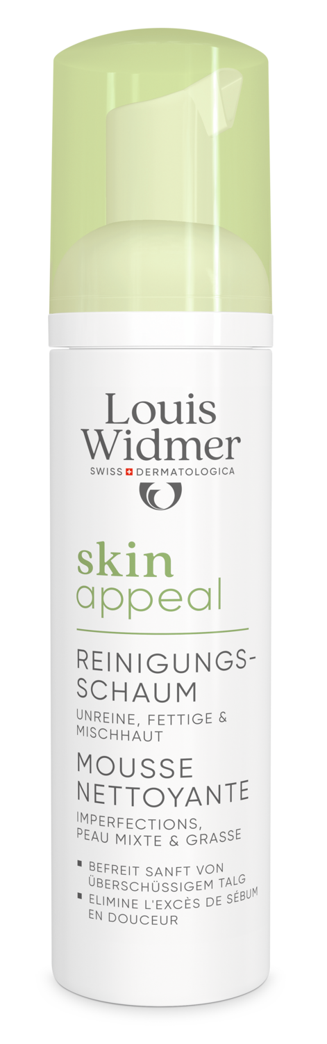 Louis Widmer Skin Appeal mousse nettoyante 150 ml