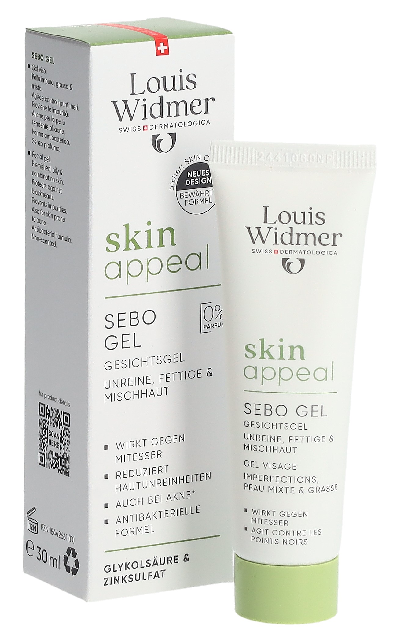Louis Widmer Skin Appeal Sebo Gel 30 ml