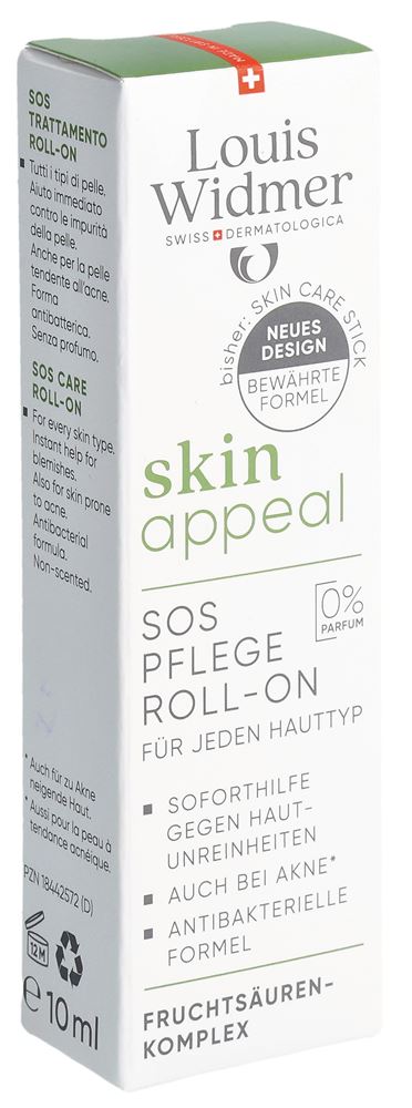 LOUIS WIDMER Skin Appeal SOS Pflege Roll-on: product photo