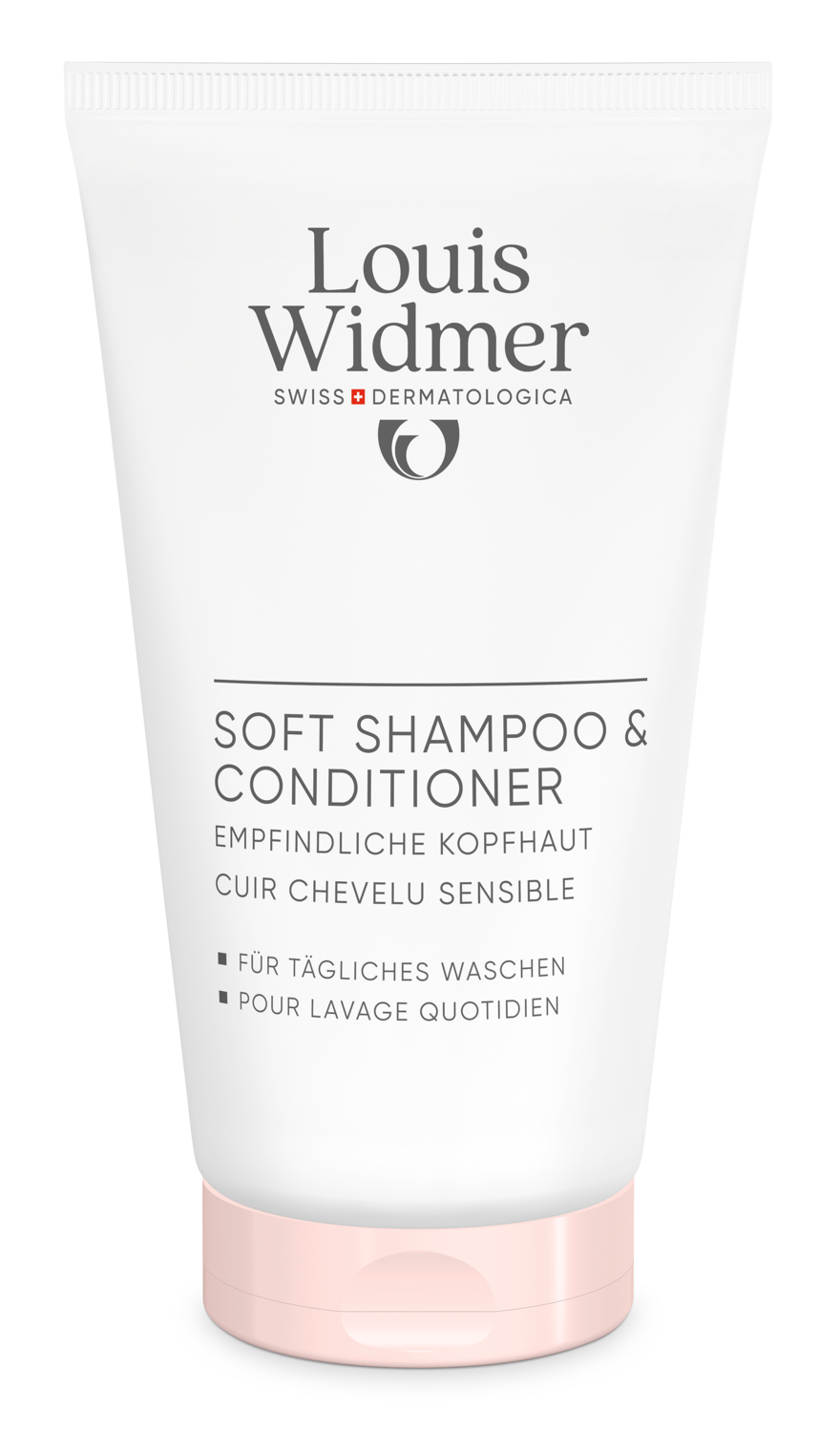 Louis Widmer Soft Shampoo und Conditioner ohne Parfum 150 ml