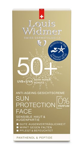Louis Widmer Sun Protection Face LSF/SPF 50 ohne Parfum 50 ml