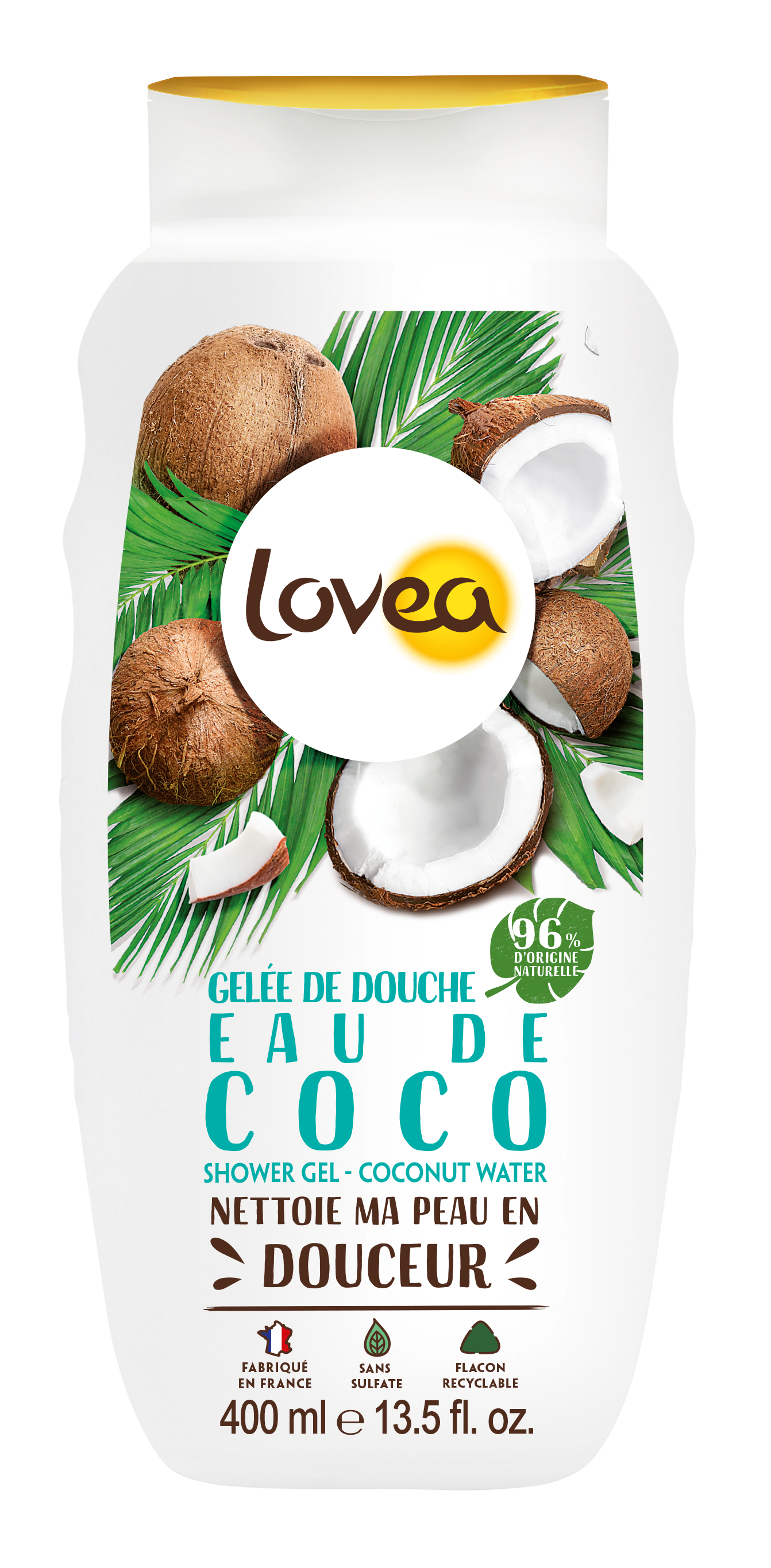 Image of Lovea Duschgel Kokosnusswasser 400 ml