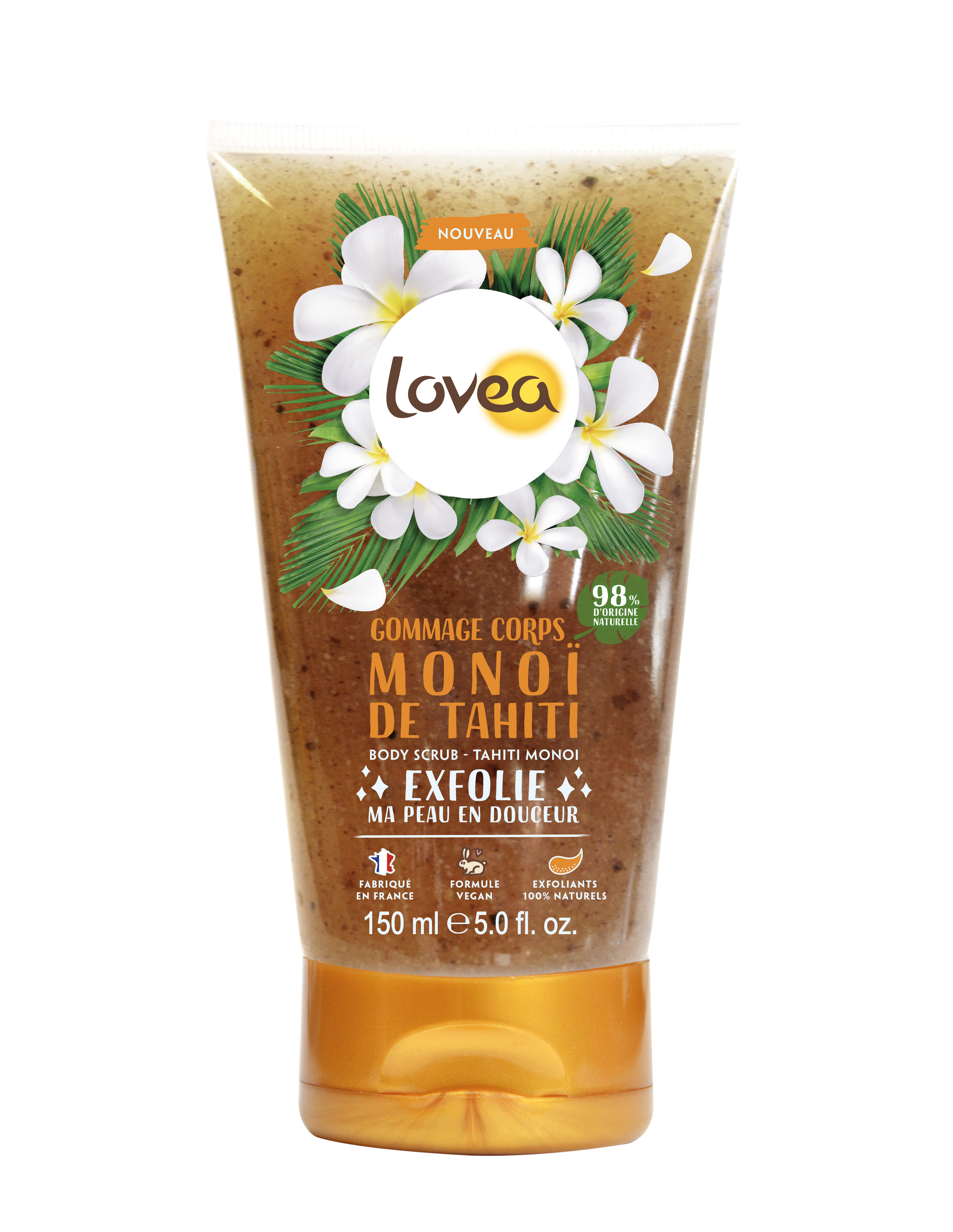 Lovea gommage corps nourrissant monoï 150 ml