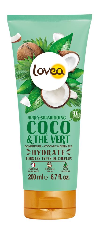 Image of Lovea Pflegespülung Grüntee Kokos 200 ml