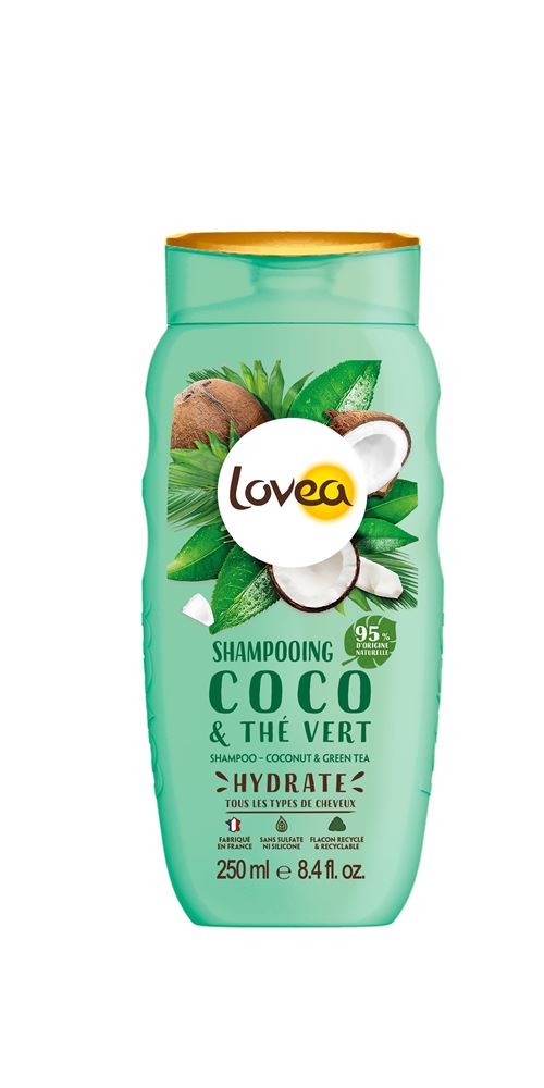 Image of Lovea Shampoo Grüntee Kokos 250 ml