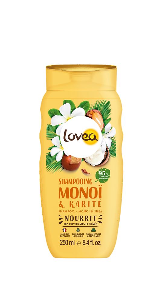 Image of Lovea Shampoo Karitebutter Monoi 250 ml