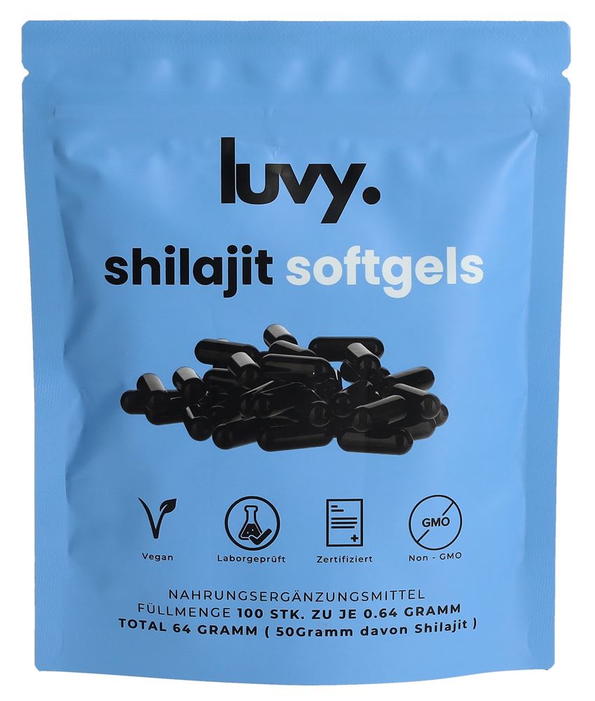 Image of luvy Shilajit Weichkaps Btl 100 Stk