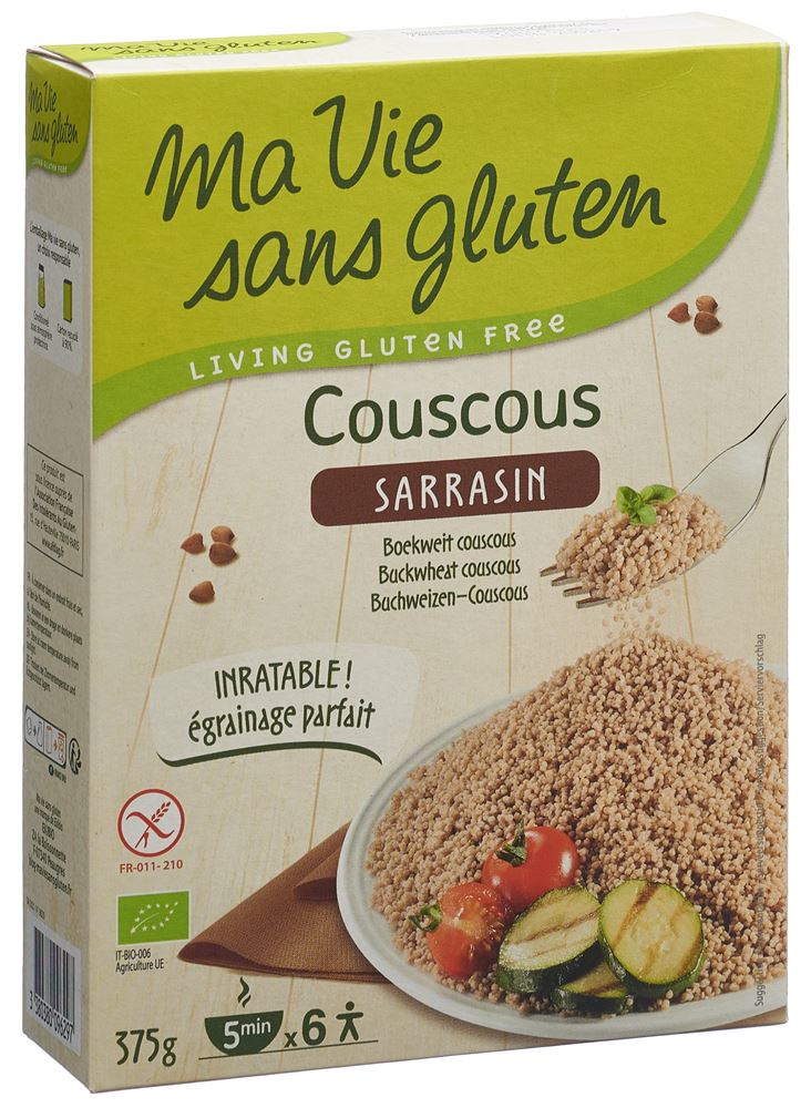 Image of ma vie s Glut Couscous aus Buchweizen Btl 375 g