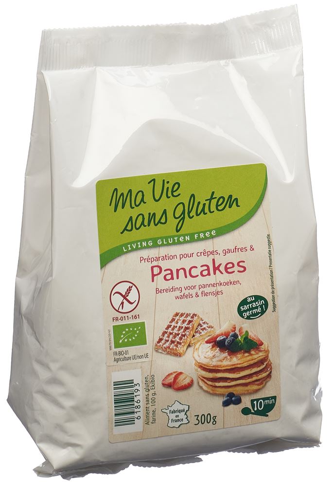 ma vie sans Gluten Mix per pancake senza glutine 300 g